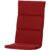 Hochlehnerauflage SIENA GARDEN „Stella“, rot, B:48cm H:6cm T:120cm, Olefin (Polypropylen), Polsterauflagen, B/T: 48×120 cm