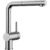 Küchenarmatur BLANCO „LINUS-S“, silber (edelstahl gebürstet), B:11cm H:28,4cm T:26,6cm, Messing, Armaturen, Hochdruck, mit ausziehbarem Auslauf
