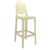 Kartell One More Barhocker (gelb, H 75cm) gelb   H 75cm