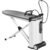 MIELE Bügelsystem „B 4312 FashionMaster“, grau (anthrazit, grau), Bügelsysteme, mit Wabensohle für beste Bügelergebnisse