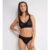 Bügelloser BH SLOGGI „ZERO Feel Bliss“, Damen, Gr. L, N-Gr, schwarz, Spitze, Obermaterial: 76% Polyamid, 24% Elasthan, Jacquardmuster, unifarben, BHs, herausnehmbare atmungsaktive Pads, fester Halt, verstellbare Träger