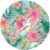 Vliestapete KOMAR „Vlies selbstklebend – Ariel Ocean Flowers – Größe 125 x 125 cm“, bunt, B:125m L:125m, Vlies, Tapeten, Kinderzimmer