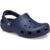Clog CROCS „Classic K“, Jungen, Gr. 33, blau (navy), Croslite™, unifarben, Schuhe Clog, Sommerschuh, Hausschuh, Badeschuh mit schwenkbarem Fersenriemchen