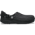 Crocs Unisex Classic Crafted Vegan Suede Clogs Schwarz 41