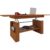 Couchtisch VCM „Holz Couchtisch Kobila höhenverstellbar ausziehbar“, braun (buche), B:115cm T:58cm, Tische, Couchtisch