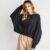 Nike Phoenix Damen Sweatshirts – Schwarz – Größe 50 – 52 Black 50 – 52