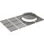 Grillrost ENDERS „Switch Grid“, schwarz, B:42cm H:1cm L:71cm, Gusseisen, Grillroste, für Gasgrill Chicago 4 und Chicago Next 4
