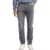 Slim-fit-Jeans TOM TAILOR, Herren, Gr. 36, Länge 34, blau (grau denim34), Denim/Jeans, Obermaterial: 92% Baumwolle, 6% Polyester, 2% Elasthan, unifarben, slim fit knöchellang, Jeans Slim-fit-Jeans, im Five-Pocket Style