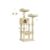 FEANDREA Kratzbaum 143cm hellgrau beige