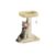 FEANDREA Kratzbaum Kratzstamm 71cm mit Plüschball beige