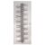 Zehnder yucca Design-Elektroheizkörper ZY1Z0450GB00000 YSE-130-050/GD, 1365 x 500 mm, beige grey