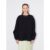 Sweatshirt LEGER „Indra, LeGer by Lena Gercke“, Damen, Gr. 44, schwarz, Sweatware, Obermaterial: 65% Baumwolle, 35% Polyester, unifarben, oversize hüftlang, Rundhals, eingesetzt Rippbündchen, Sweatshirts Sweatshirt, Oversized fit mit Rundhalsausschnitt