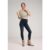 Stradivarius Skinny-Jeans mit halbhohem Bund  ENTBASTETER SCHWARZER WASHED-LOOK 34
