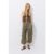 Stradivarius Besticktes Neckholder-Top mit Glitzer  Khaki XL