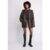 Stradivarius Oversize-Jacke in Wendeoptik mit Knöpfen  Braun XS
