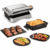 Tefal OptiGrill 4in1 Kontaktgrill- elektrisch, schwarz/silber