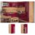 Vicco Hängeschrank Küchenschrank Küchenzeile R-Line 30 cm Goldkraft Bordeaux