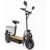 Forca FORÇA Captain Pro Elektro-Scooter bis 50 km/h Topspeed in Schwarz – 12AH Blei-Gel Akku