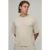 Herren Essentielles Übergroßes Kastenförmiges Oberteil   Stone   Größe XS   BOOHOOMAN