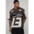 Herren Oversized Moto Jacquard Gestricktes T-Shirt   Brown   Größe Small   BOOHOOMAN