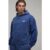 Herren Übergroßer Herren Sport Gewaschener Kapuzenpullover   Washed Blue   Größe XL   BOOHOOMAN