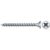 fischerwerke fischer Spanplattenschraube PowerFast, FPF II CZF 3,5 x 30 BC 100 Senkkopf mit Kreuzschlitz PZ Vollgewinde galvanisch verzinkt, blau passiviert, 10…