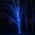 Lights4fun Pro Connect 25m 250er LED Lichterkette blau koppelbar schwarzes Kabel IP67