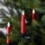 Lights4fun TruGlow® LED Baumkerzen rot 10er Set