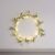 Lights4fun 25cm LED Mistelzweig Weihnachtskranz minimalistisch