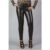 Horror-Shop Burleska Demonia Hose Kunstleder braun