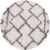 teppich.de Shaggy-teppich Kalea beige 80 cm rund Beige