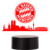 FC Bayern LED Skyline – Rot