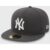 new era MLB PROPERTIES NEW YORK YANKEES grey 7 1/4 male