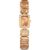 Quarzuhr SWAROVSKI „MILLENIA“, braun (bronzefarben, roségoldfarben), Armbanduhren, Damen, Quarzuhr, Armbanduhr, Damenuhr, Swarovski-Kristalle, Swiss Made