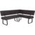 Hela Eckbank LUISE LEB anthrazit Vintage Optik anthrazit B/H/T: ca. 202x92x152 cm