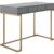 Schreibtisch CAMILA 106 x 50 x 79 cm lackiert Grau