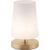 Paul Neuhaus Retrofit LED Tischlampe SONJA 23 cm mattmessing