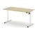 Nowy Styl Schreibtisch ECOMO 140 x 70 cm Akazie/ Weiß