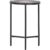 INTERhome Beistelltisch SANTA CRUZ Mango massiv Ø 40 cm 59 cm gebeizt lackiert natur/schwarz