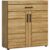 Kommode CORTINA 93 x 100 cm Eiche braun