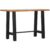 INTERhome Bartisch TENSIO 140 x 60 cm Akazie Massivholz/schwarz