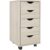 WOHNLING WL5.174 Rollcontainer Braun 33 cm x 38 cm x 64 cm