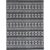 Kayoom Flachgewebeteppich Sunny 210 schwarz B/L: ca. 160×230 cm