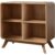 Bücherregal CASSIE 75 x 39 x 75 cm Eiche Braun