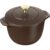 Zwilling Staub La Cocotte Reis-Cocotte 16 cm, rund, Chocolate, Gusseisen
