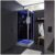 HOME DELUXE Duschkabine mit LED-Beleuchtung WAVE L – 100 x 80 cm