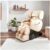 HOME DELUXE Massagesessel mit Heizfunktion SUENO – Beige