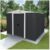 HOME DELUXE Geräteschuppen aus verzinktem Stahl BOHIO XXL – 257 x 313 cm