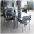HOME DELUXE Garten-Sitzgruppe ausziehbar VERANO MADERA – 180/90 x 90 cm 2 Stühle