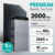 Tepto 2000W Balkonkraftwerk Premium mit Conow Pro 8,2kWh Speicher